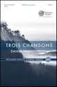 Trois Chansons SATB choral sheet music cover